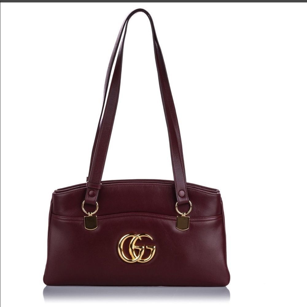 Gucci Red Arli Large Messenger Bag